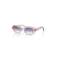 Ray-Ban Sunglasses Children Rb9141s Kids - Transparent Pink Frame Blue Lenses 45-20