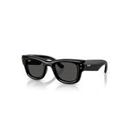 Ray-Ban Sunglasses Unisex Wayfarer Puffer - Black Frame Black Lenses 50-23