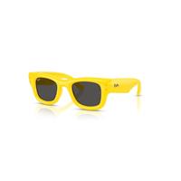 Ray-Ban Sunglasses Unisex Wayfarer Puffer - Yellow Frame Black Lenses 50-23