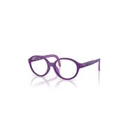 Ray-Ban Eyeglasses Children Rba1981 Optics Kids Bio-based - Violet Frame Clear Lenses Polarized 45-15