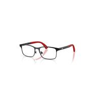 Ray-Ban Eyeglasses Children Rb1061 Optics Kids Bio-based - Black & Red Frame Clear Lenses Polarized 46-15