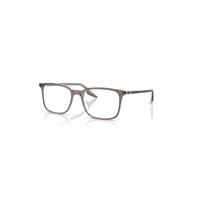 Ray-Ban Eyeglasses Unisex Rb5421 Optics - Grey Transparent Frame Clear Lenses Polarized 53-19