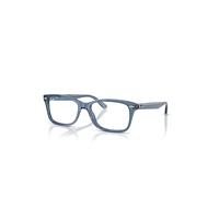 Ray-Ban Eyeglasses Unisex Rb5428 Optics - Transparent Dark Blue Frame Clear Lenses Polarized 55-17