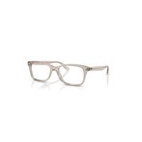Ray-Ban Eyeglasses Unisex Rb5428 Optics - Transparent Taupe Frame Clear Lenses Polarized 53-17