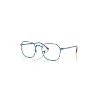 Ray-Ban Eyeglasses Unisex Jim Optics - Blue Frame Clear Lenses Polarized 53-20