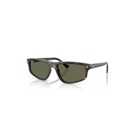Ray-Ban Sunglasses Unisex Rb2225 - Havana Frame Green Lenses Polarized 59-18