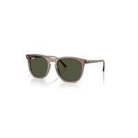 Ray-Ban Sunglasses Unisex Rb2210 - Transparent Light Brown Frame Green Lenses 53-21