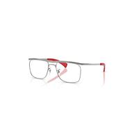 Ray-Ban Eyeglasses Unisex Rb6519m Optics Scuderia Ferrari Collection - Gunmetal Frame Clear Lenses Polarized 52-18