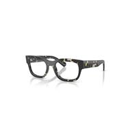 Ray-Ban Eyeglasses Unisex Rb5528m Optics Scuderia Ferrari Collection - Havana Grey Frame Clear Lenses Polarized 51-19