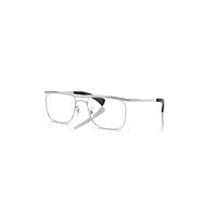 Ray-Ban Eyeglasses Unisex Rb6519m Optics Scuderia Ferrari Collection - Silver Frame Clear Lenses Polarized 52-18