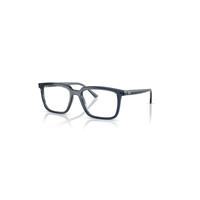 Ray-Ban Eyeglasses Unisex Alain Optics - Transparent Blue Frame Clear Lenses Polarized 54-18