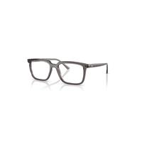Ray-Ban Eyeglasses Unisex Alain Optics - Transparent Grey Frame Clear Lenses Polarized 52-18