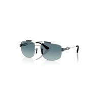 Ray-Ban Sunglasses Unisex Rb3789m Scuderia Ferrari Collection - Silver Frame Blue Lenses 58-18