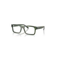 Ray-Ban Eyeglasses Unisex Rb5435 Optics - Transparent Green Frame Clear Lenses Polarized 54-19