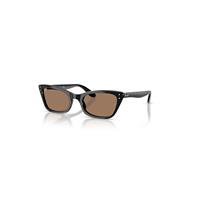 Ray-Ban Sunglasses Woman Lady Burbank - Black Frame Brown Lenses 52-20