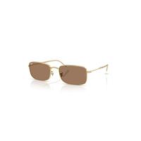 Ray-Ban Sunglasses Unisex Rb3746 - Arista Gold Frame Brown Lenses 59-20