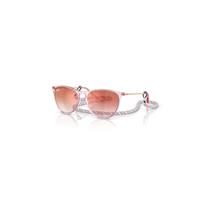 Ray-Ban Sunglasses Children Erika Kids Summer Capsule - Rosegold Frame Red Lenses 50-15