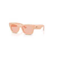 Ray-Ban Sunglasses Unisex Wayfarer Puffer - Solid Nude Frame Pink Lenses 50-23