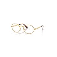 Ray-Ban Eyeglasses Unisex Rb3931v Optics By A$ap Rocky - Arista Gold Frame Clear Lenses Polarized 52-21