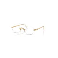 Ray-Ban Eyeglasses Unisex Rb3929v Optics By A$ap Rocky - Arista Gold Frame Clear Lenses Polarized 54-20