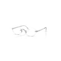 Ray-Ban Eyeglasses Unisex Rb3929v Optics By A$ap Rocky - Silver Frame Clear Lenses Polarized 54-20