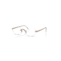 Ray-Ban Eyeglasses Unisex Rb3929v Optics By A$ap Rocky - Light Pink Frame Clear Lenses Polarized 54-20