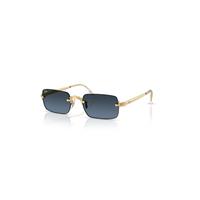 Ray-Ban Sunglasses Unisex Rb3928 By A$ap Rocky - Arista Gold Frame Blue Lenses 54-20