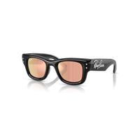 Ray-Ban Sunglasses Unisex Wayfarer Puffer Crystal Edition - Black Frame Brown Lenses 47-23