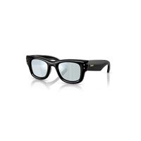 Ray-Ban Sunglasses Unisex Wayfarer Puffer - Black Frame Green Lenses 50-23