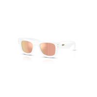 Ray-Ban Sunglasses Unisex Wayfarer Puffer Special Collection - White Frame Brown Lenses 47-23