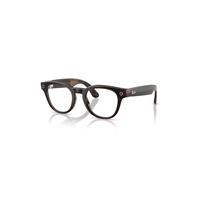 Ray-Ban Meta Optics (gen 2) Transparent Umber Frame Demo Lens Prescription AI Glasses