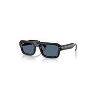 Ray-Ban Sunglasses Unisex Flacko Puffer - Black Frame Blue Lenses 52-23