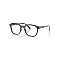 Ray-Ban Eyeglasses Unisex Rb5460 Optics - Black Frame Transparent Lenses Polarized 50-20