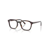 Ray-Ban Eyeglasses Unisex Rb5460 Optics - Havana Frame Transparent Lenses Polarized 50-20