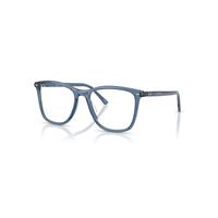 Ray-Ban Eyeglasses Unisex Rb5455 Optics - Transparent Blue Frame Transparent Lenses Polarized 54-17