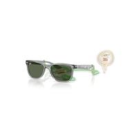 Ray-Ban Sunglasses Children Ray-Ban Star Wars Grogu Mini New Wayfarer - Grey Frame Green Lenses 47-15