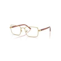 Ray-Ban Eyeglasses Unisex Rb6560 Optics - Brown Frame Transparent Lenses Polarized 54-19