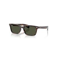 Ray-Ban Sunglasses Unisex Brunel - Havana Frame Green Lenses 56-19