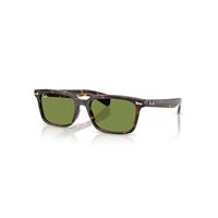 Ray-Ban Sunglasses Unisex Brunel - Havana Frame Green Lenses 56-19