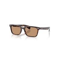 Ray-Ban Sunglasses Unisex Brunel - Havana Frame Brown Lenses 56-19
