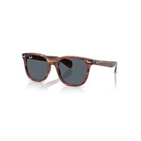 Ray-Ban Sunglasses Unisex Brunel II - Striped Havana Frame Blue Lenses 53-20