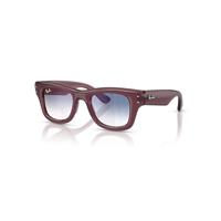 Ray-Ban Sunglasses Unisex Puffer Kids Bio-based - Transparent Violet Frame Blue Lenses 42-19
