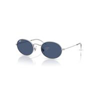 Ray-Ban Sunglasses Children Oval Kids - Silver Frame Blue Lenses 48-19