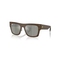 Ray-Ban Sunglasses Unisex Flax Fiber Limited Edition 2026 - Scuderia Ferrari Collection - Linen Fiber Frame Green Lenses 53-21