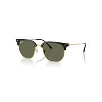 Ray-Ban Sunglasses Unisex New Clubmaster - Arista Frame Green Lenses Polarized 53-20