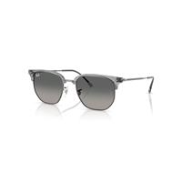 Ray-Ban Sunglasses Unisex New Clubmaster - Gunmetal Frame Grey Lenses 51-20