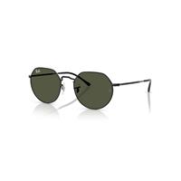 Ray-Ban Sunglasses Unisex Jack - Black Frame Green Lenses 51-20