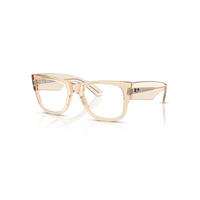 Ray-Ban Eyeglasses Unisex Mega Wayfarer Optics - Transparent Nude Frame Transparent Lenses Polarized 51-21