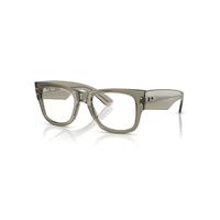 Ray-Ban Eyeglasses Unisex Mega Wayfarer Optics - Transparent Green Frame Transparent Lenses Polarized 51-21
