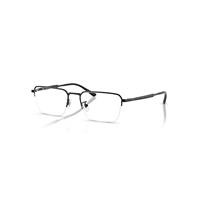Ray-Ban Eyeglasses Man Rb8785d Titanium Optics - Black Frame Transparent Lenses Polarized 54-18